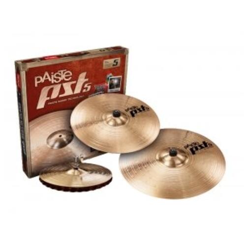 Paiste PST 5 Rock Cymbal Set PST5NBS3ROC